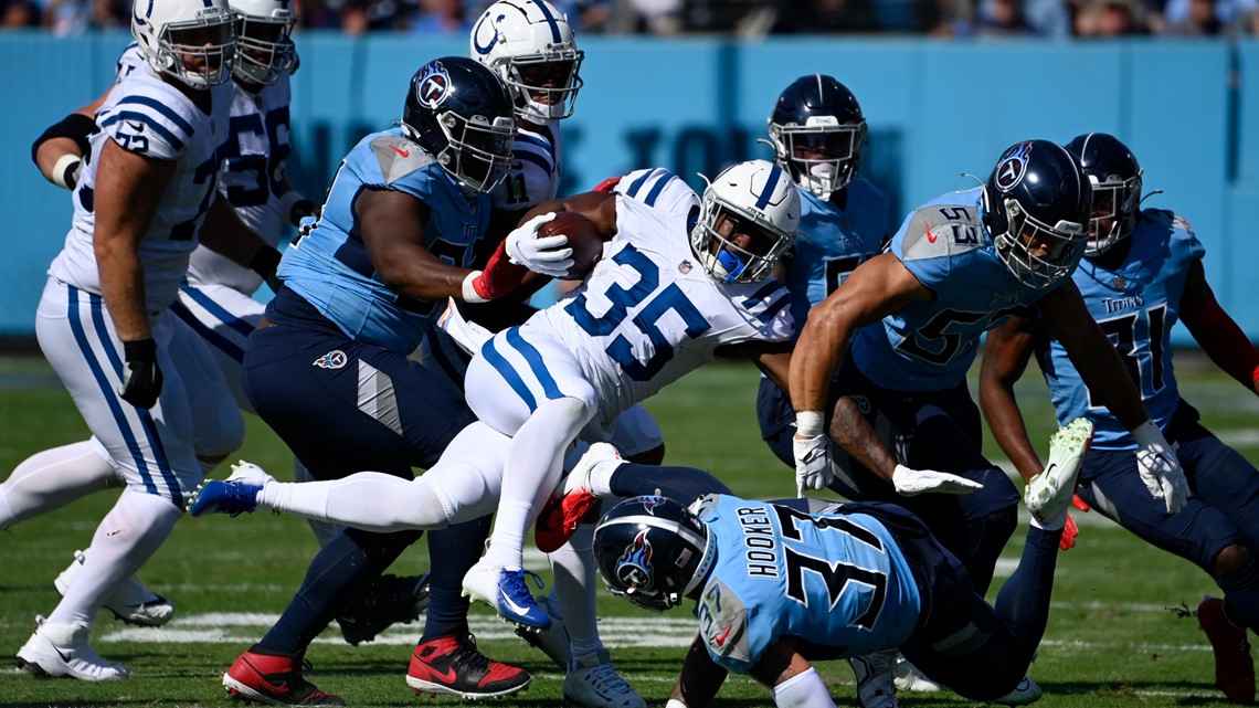 Pre-game NFL display at Tennessee Titans vs Indianapolis Colts game results  in fiery inferno - ABC News