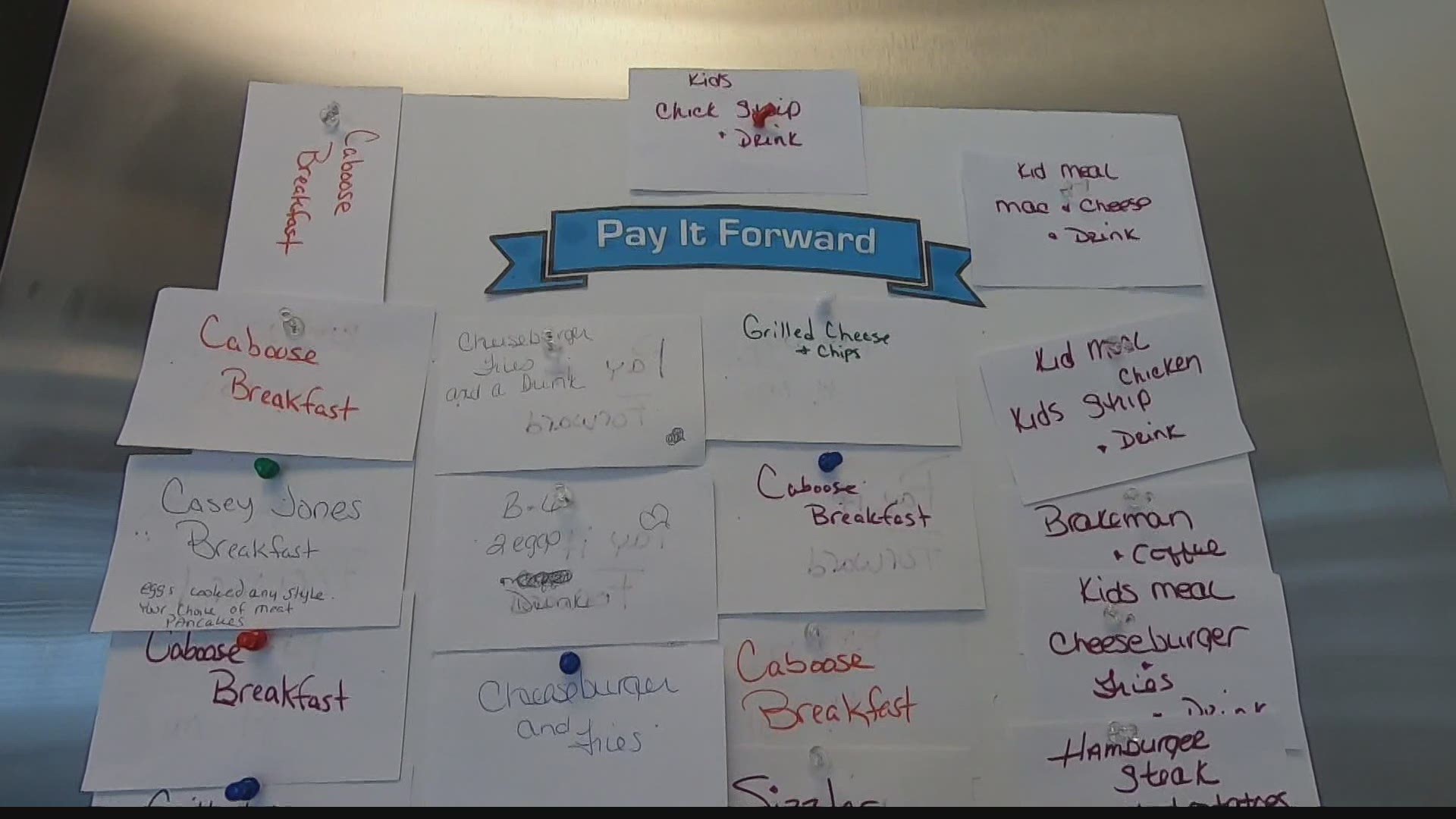 It started with one 'pay it forward board' and it has spread to several other businesses across Peru.