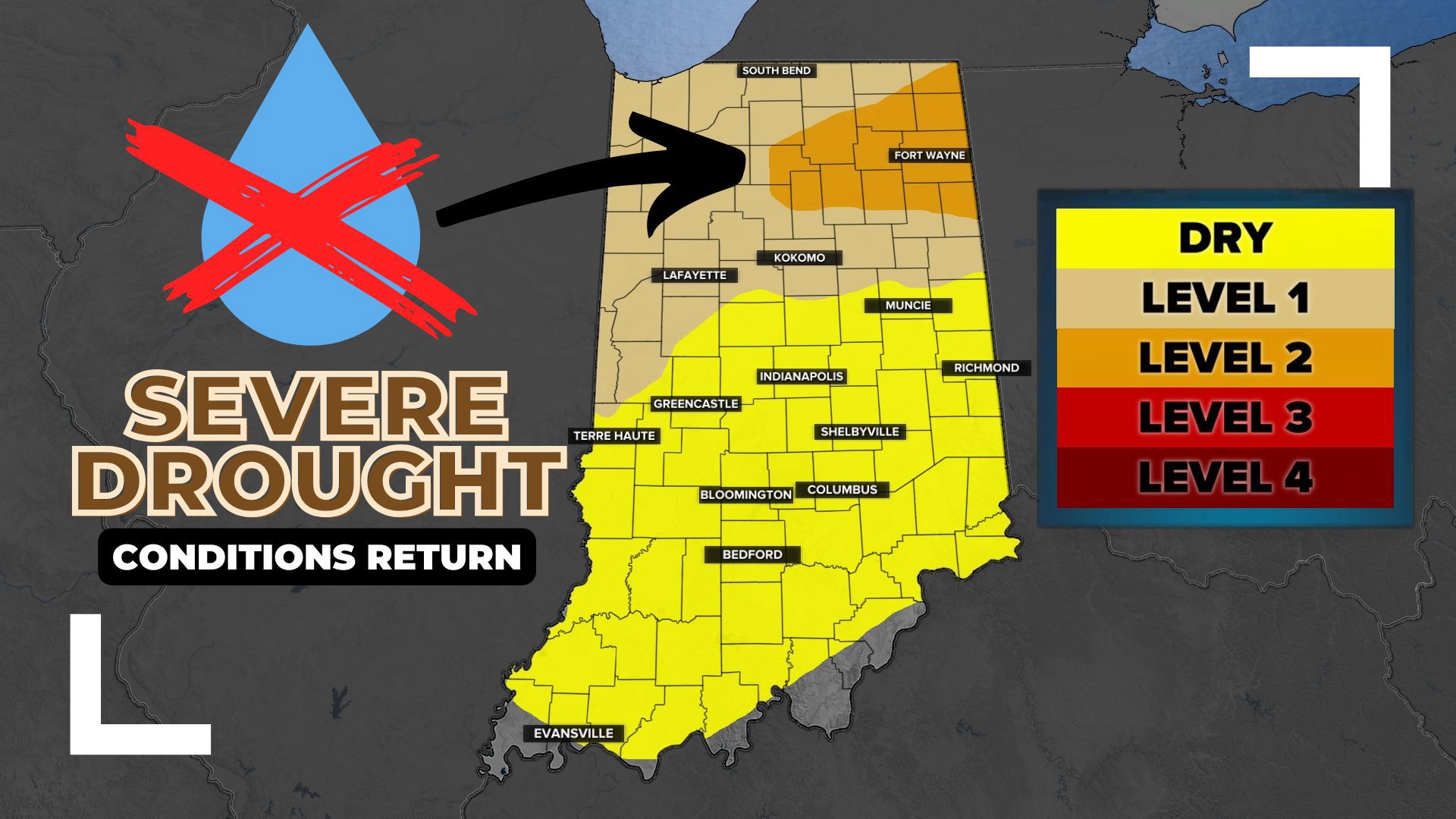 A warm trend will heat up central Indiana just in time for the Colts vs. Dolphins game Sunday.