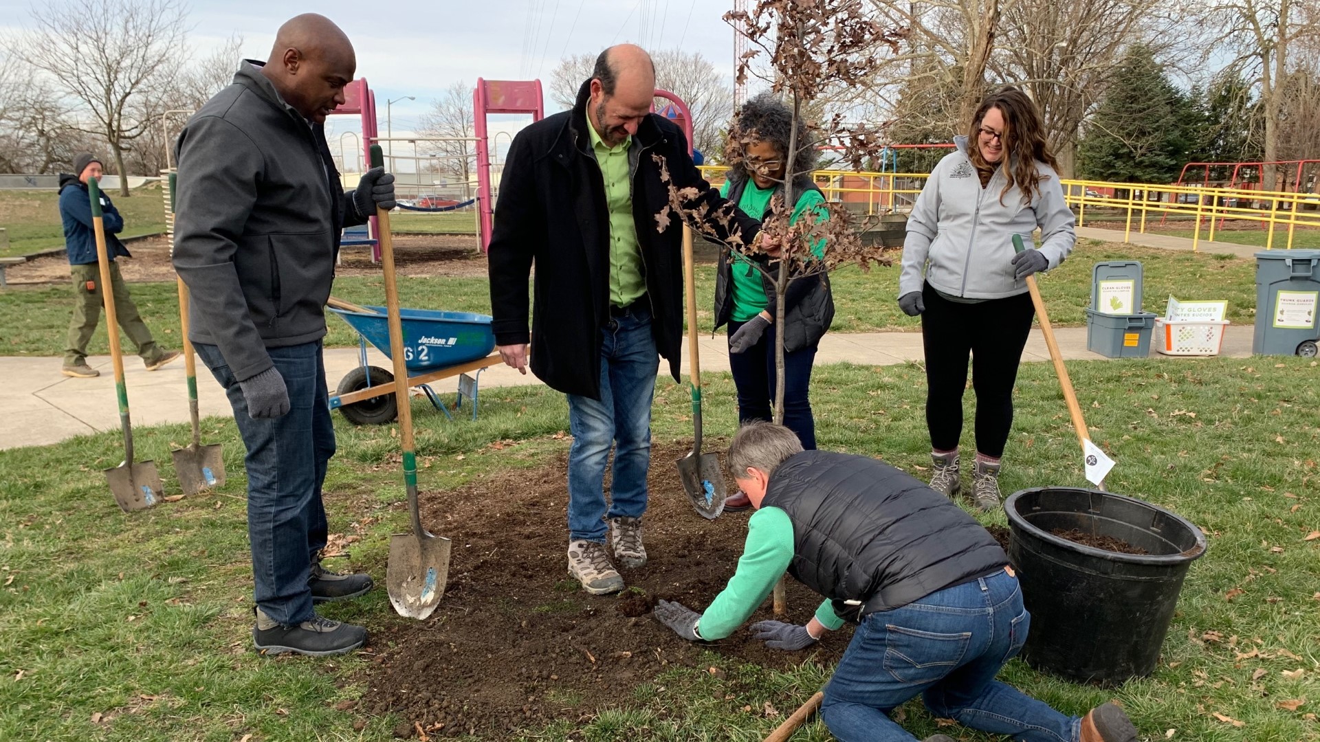 The group started the effort in 2018, with a goal to plant 30,000 trees by 2025.