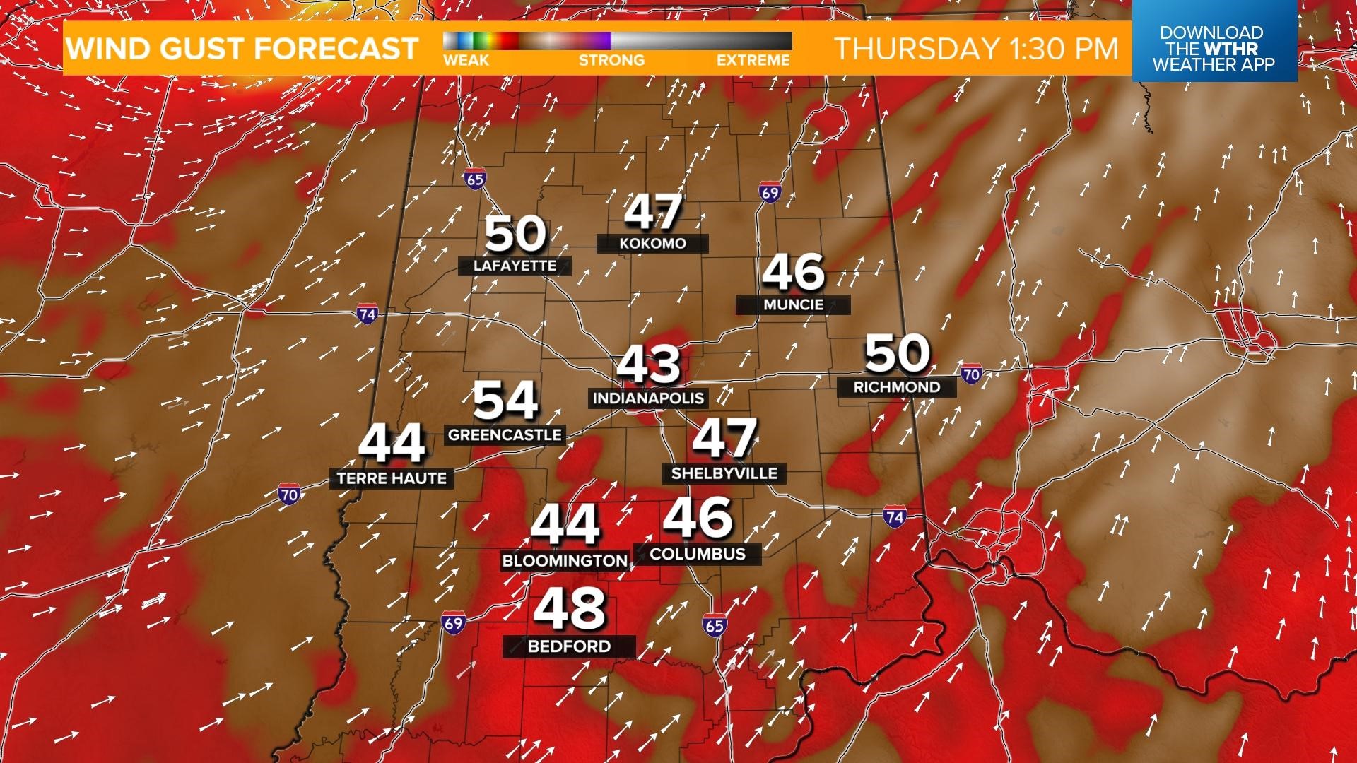 Live Doppler 13 Weather Blog: Gusty winds with showers and storms ...