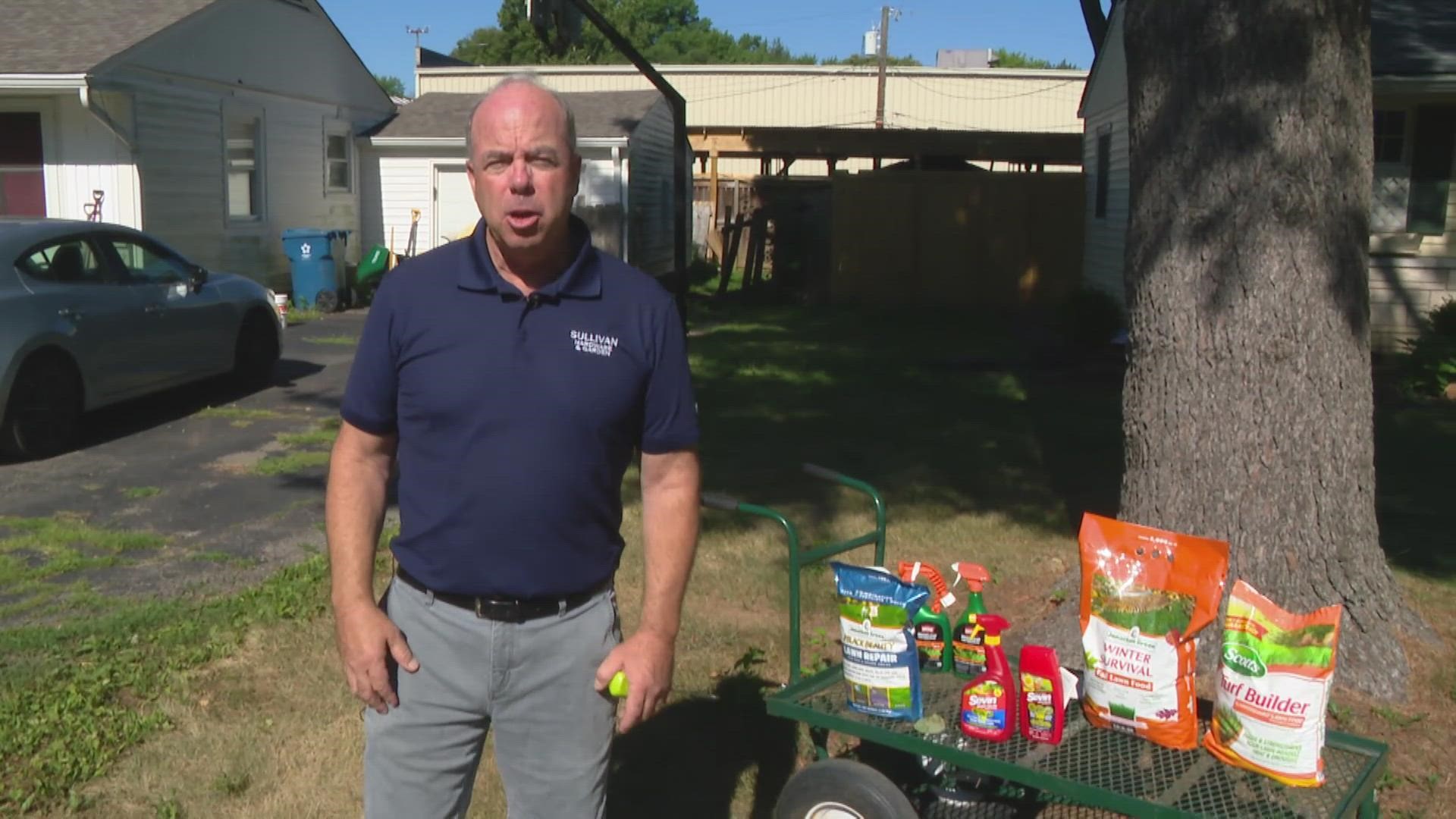 Pat Sullivan shows you how to maintain your home during the summer from taking care of your dry lawn, patio furniture and more!