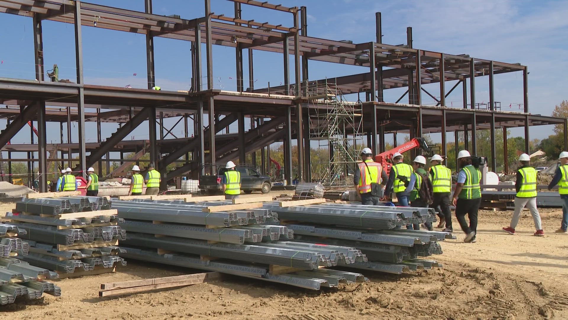 The Fishers event center is still under construction. The Indy Ignite are part of the pro volleyball conference and will be part of the 2025 season.