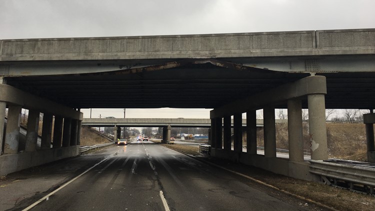I-465 bridge over South Meridian Street deemed safe after damaged by truck