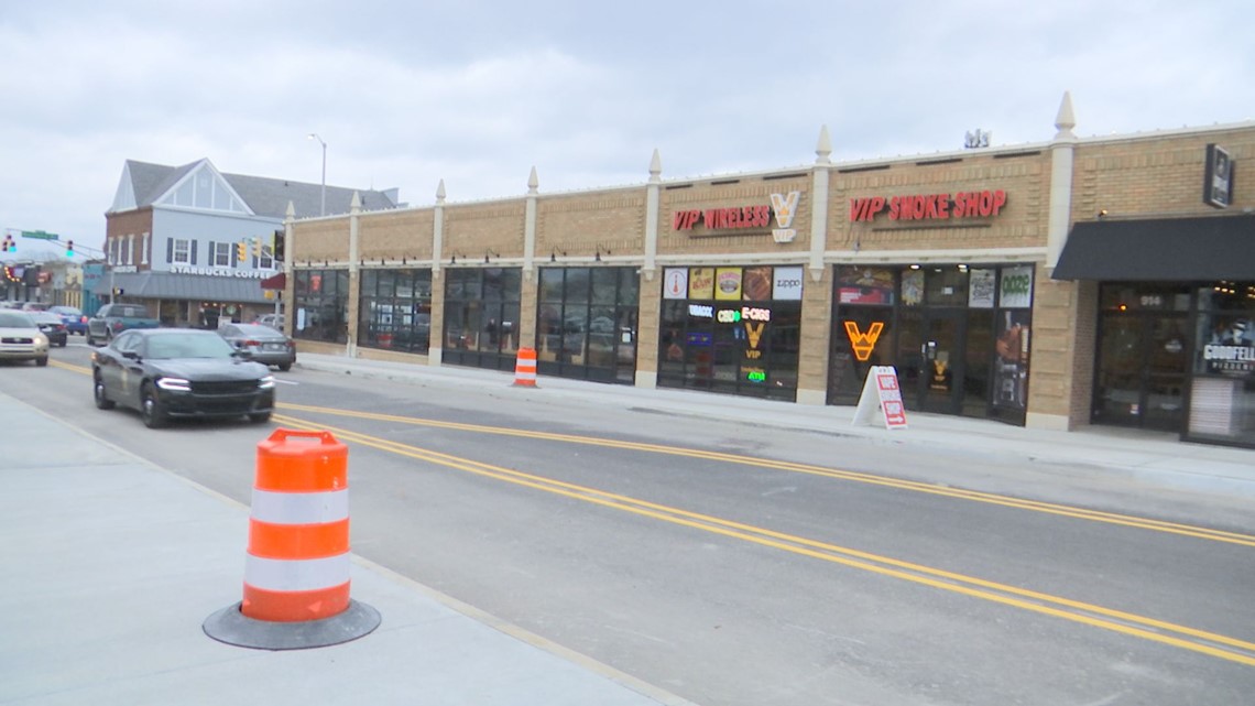 Improved Broad Ripple Avenue reopens Friday | wthr.com