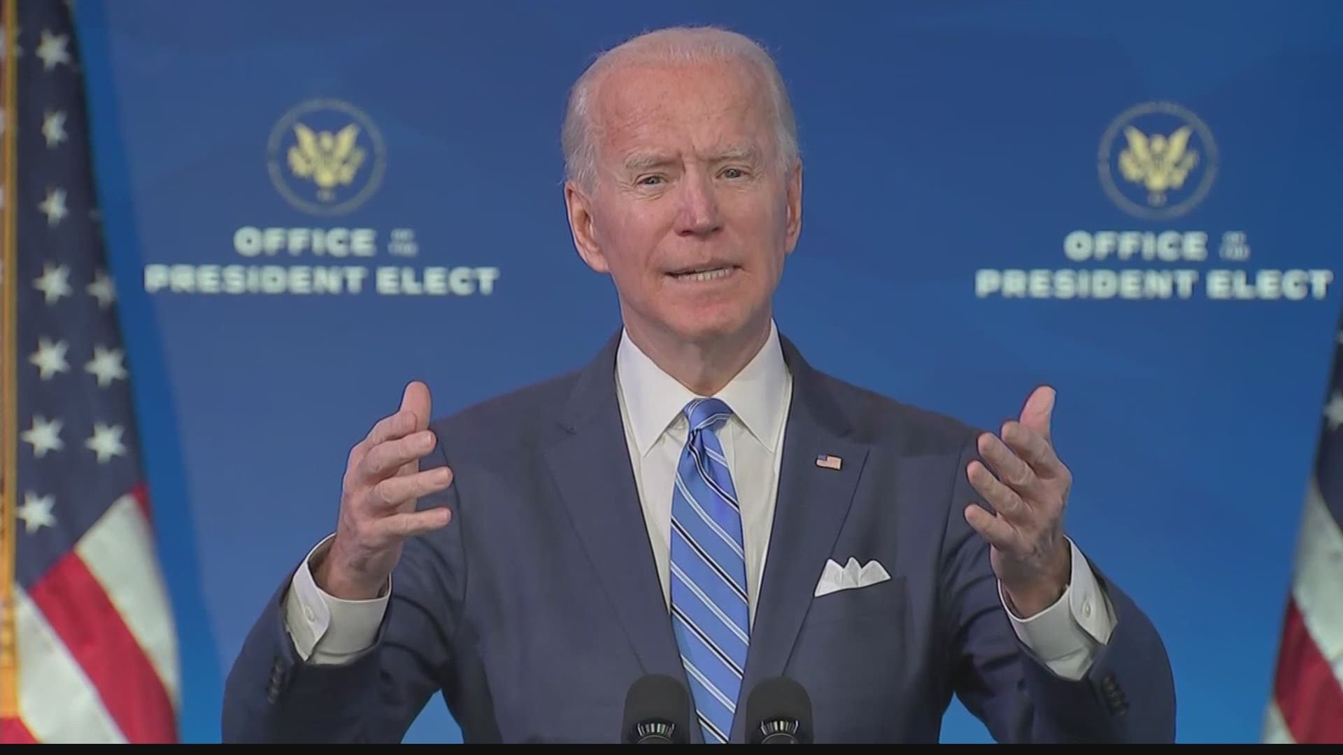 Biden also wants to increase and extend federal unemployment payments.
