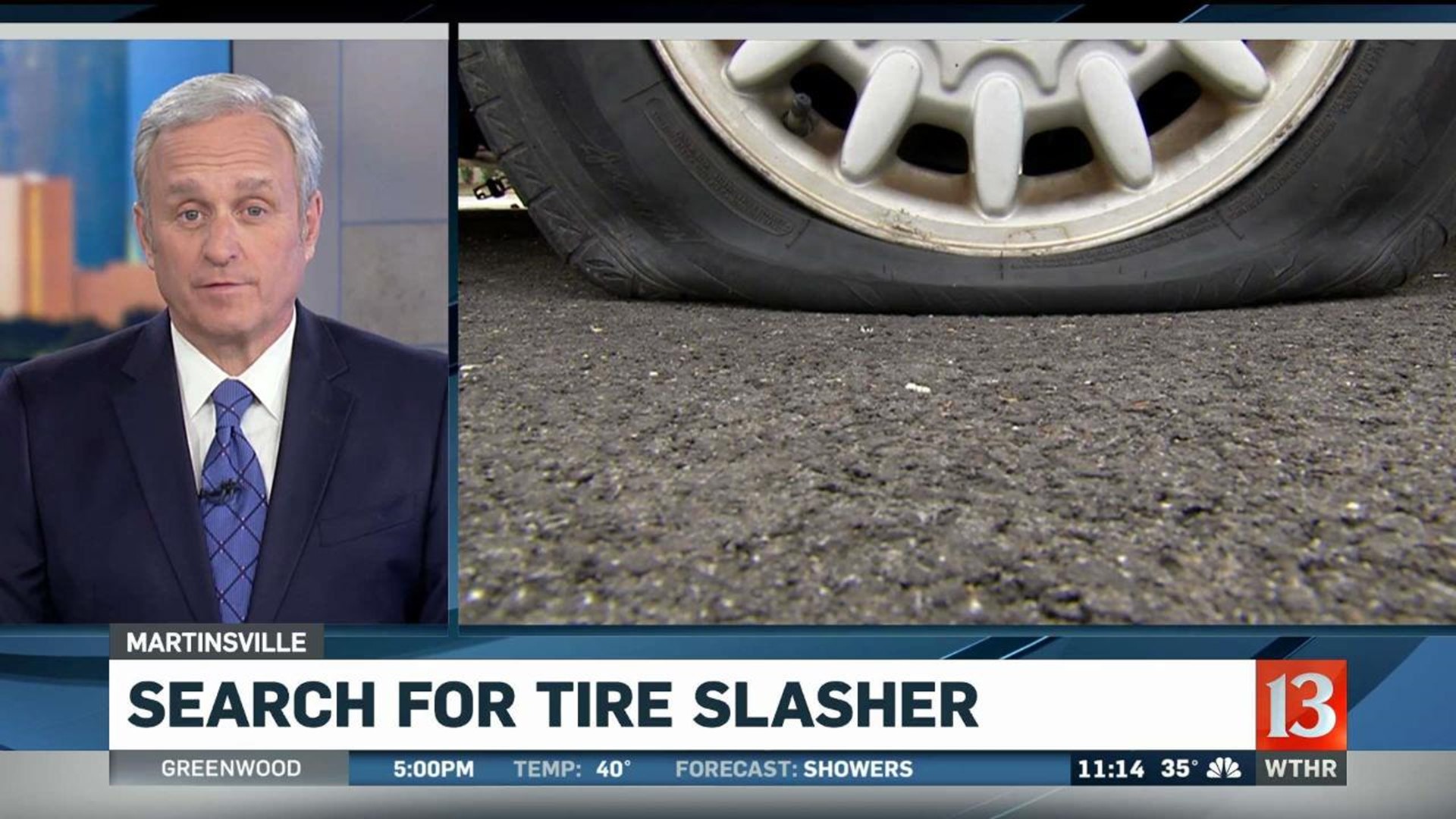 Martinsville residents frustrated by slashed tires