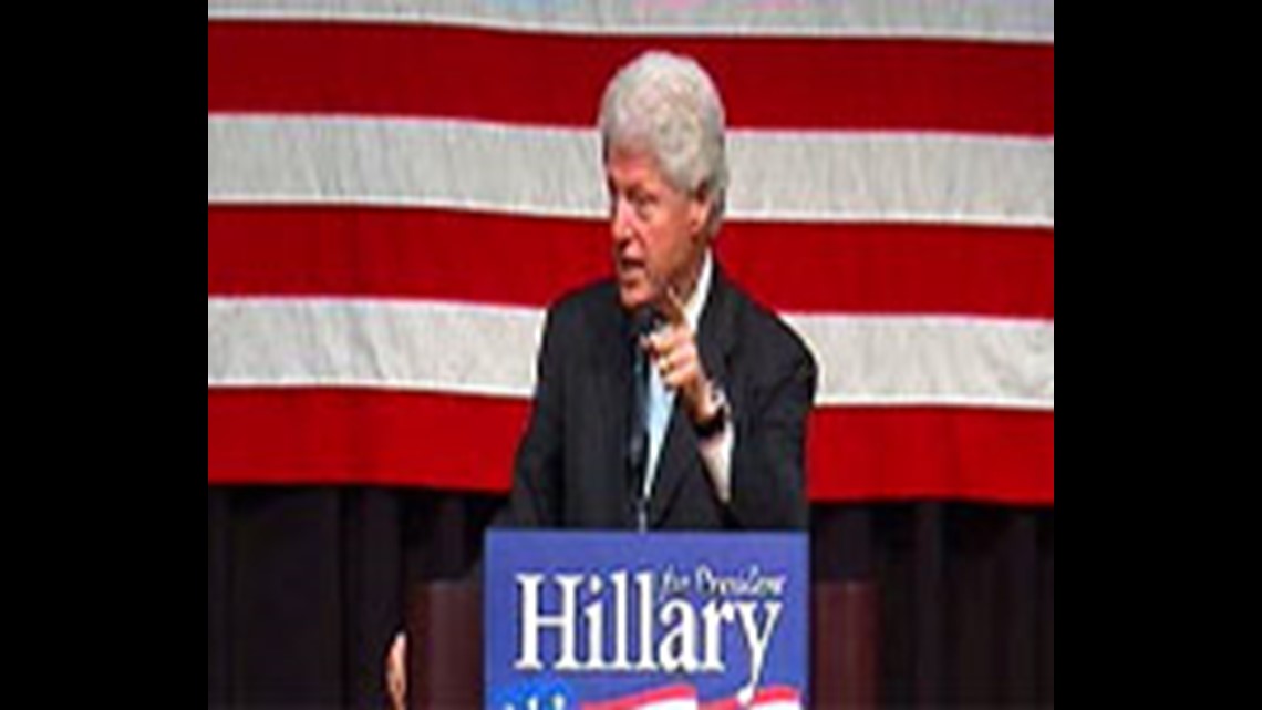 Bill Clinton wraps up Indiana campaign