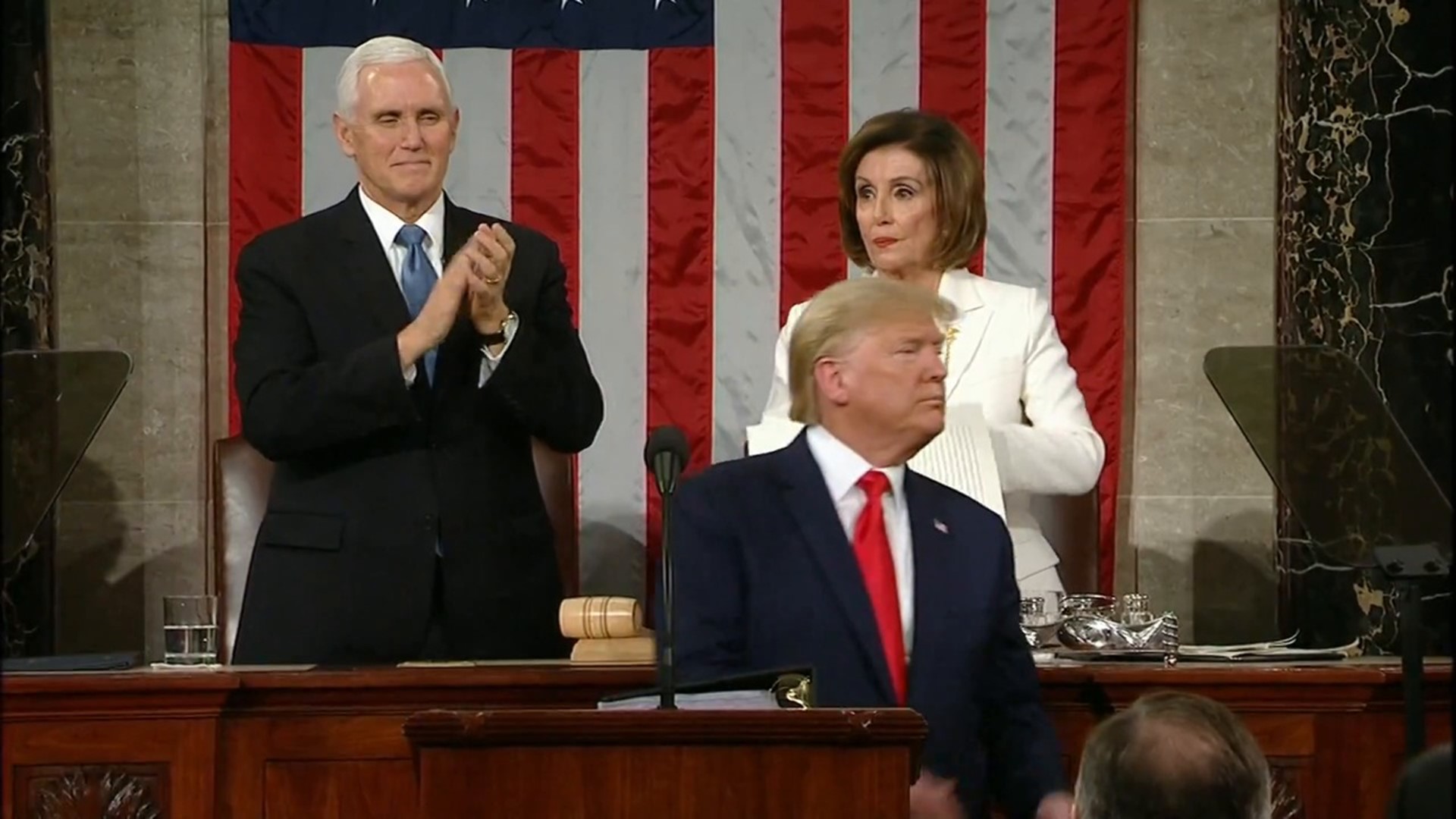 Watch Nancy Pelosi Ripped Up Trump S Speech After State Of The Union Wthr Com