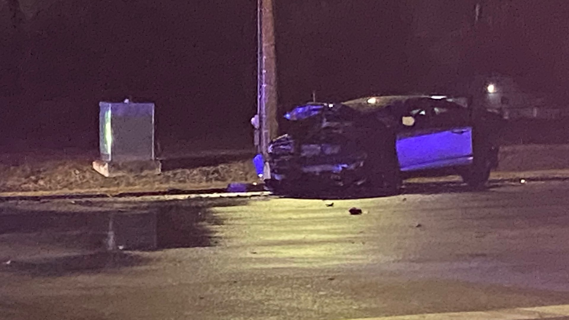 Investigators say the suspected drunk driver ran a red light. Witnesses told police the driver was going extremely fast and had his flashers on.