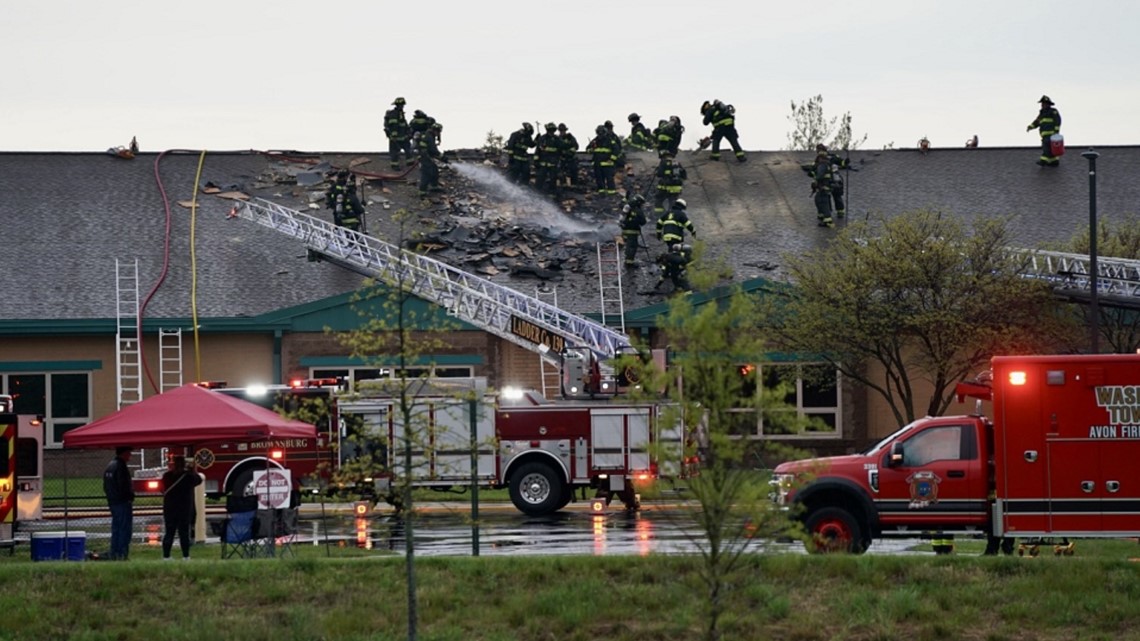 Lightning suspected in Brownsburg school fire - Vimarsana News