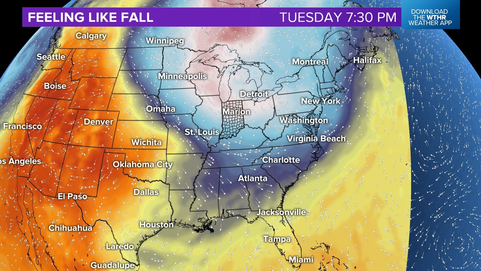 Live Doppler 13 Weather Blog Cooler than normal Tuesday
