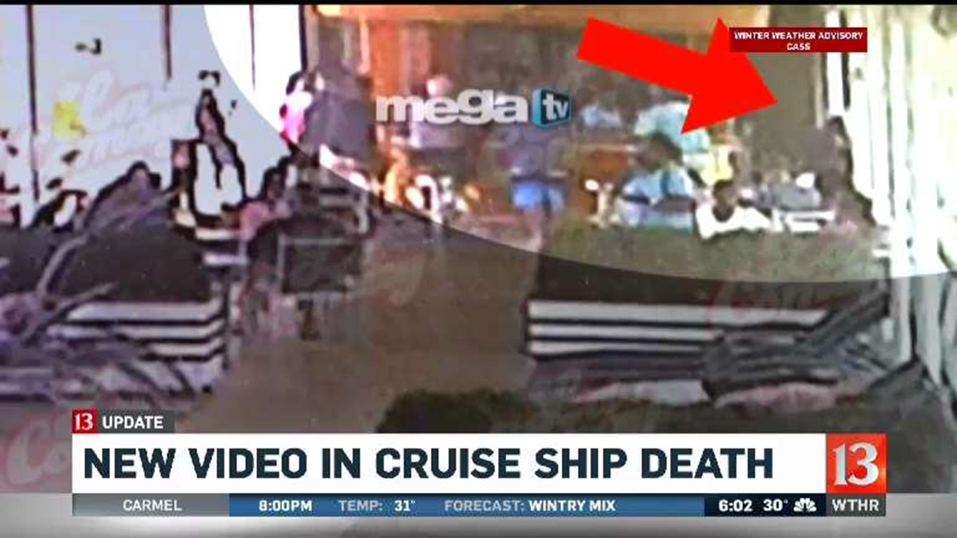 New video in cruise ship death