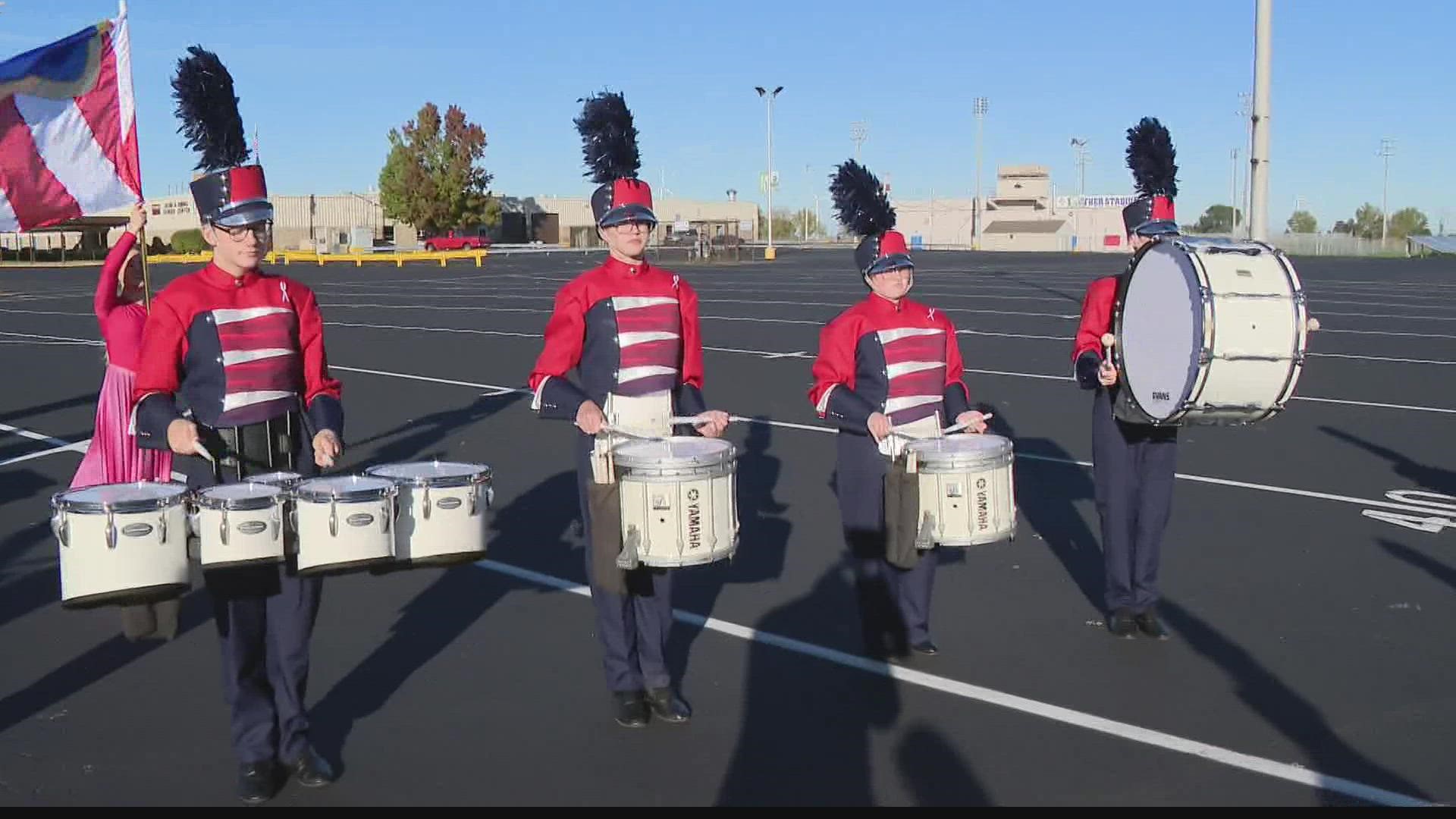 The Elwood Panthers are the Operation Football Band of the Week.