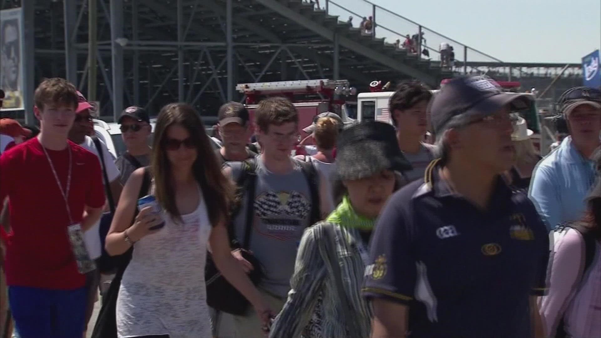 IMS has many measures in place for Race Day to keep fans safe.