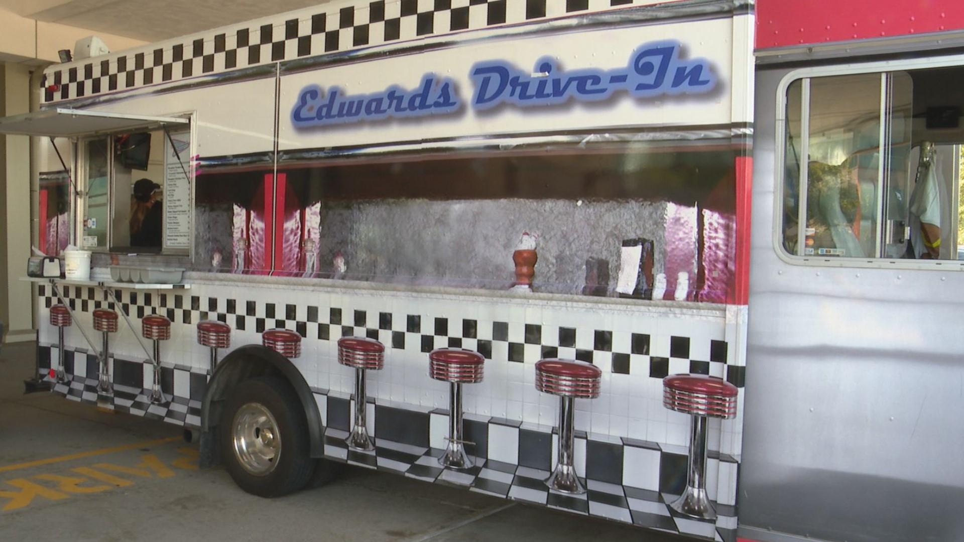 After the pandemic forced their restaurant to close in January, Edwards took the menu on the road in a food truck.