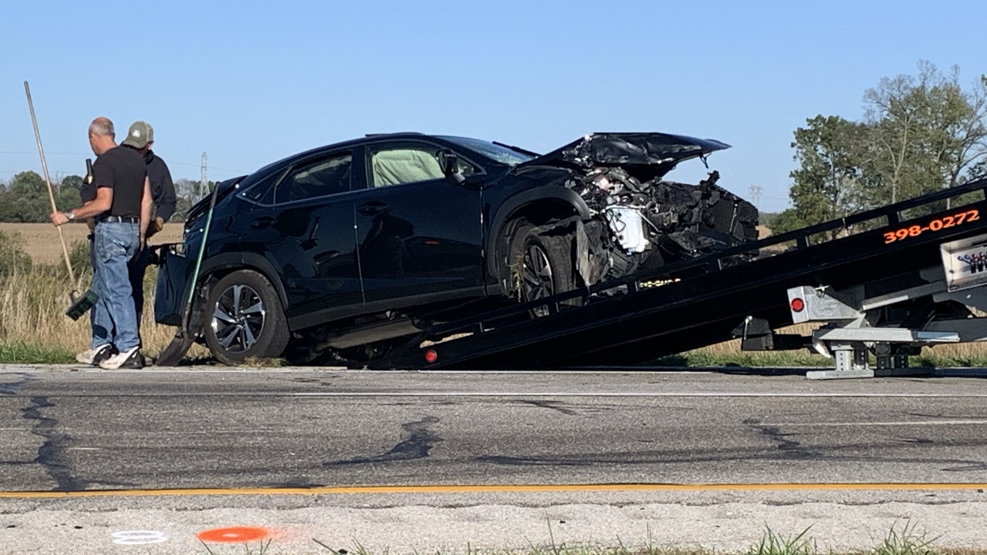 1 dead, several entrapped after multicar crash in Shelby County