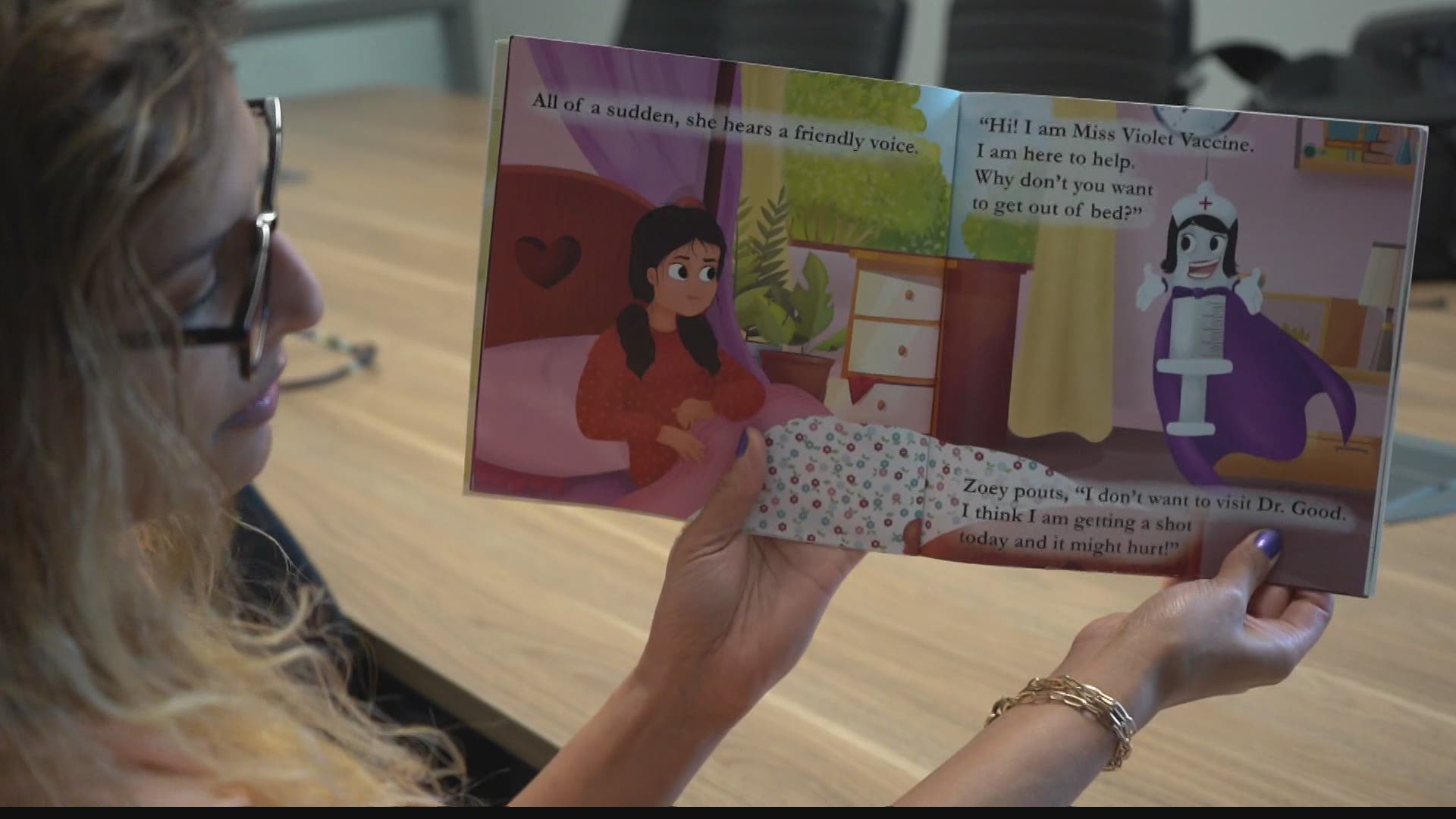 Daisy Ramani used her daughter as inspiration for her first book to help answer kids' questions about vaccinations.