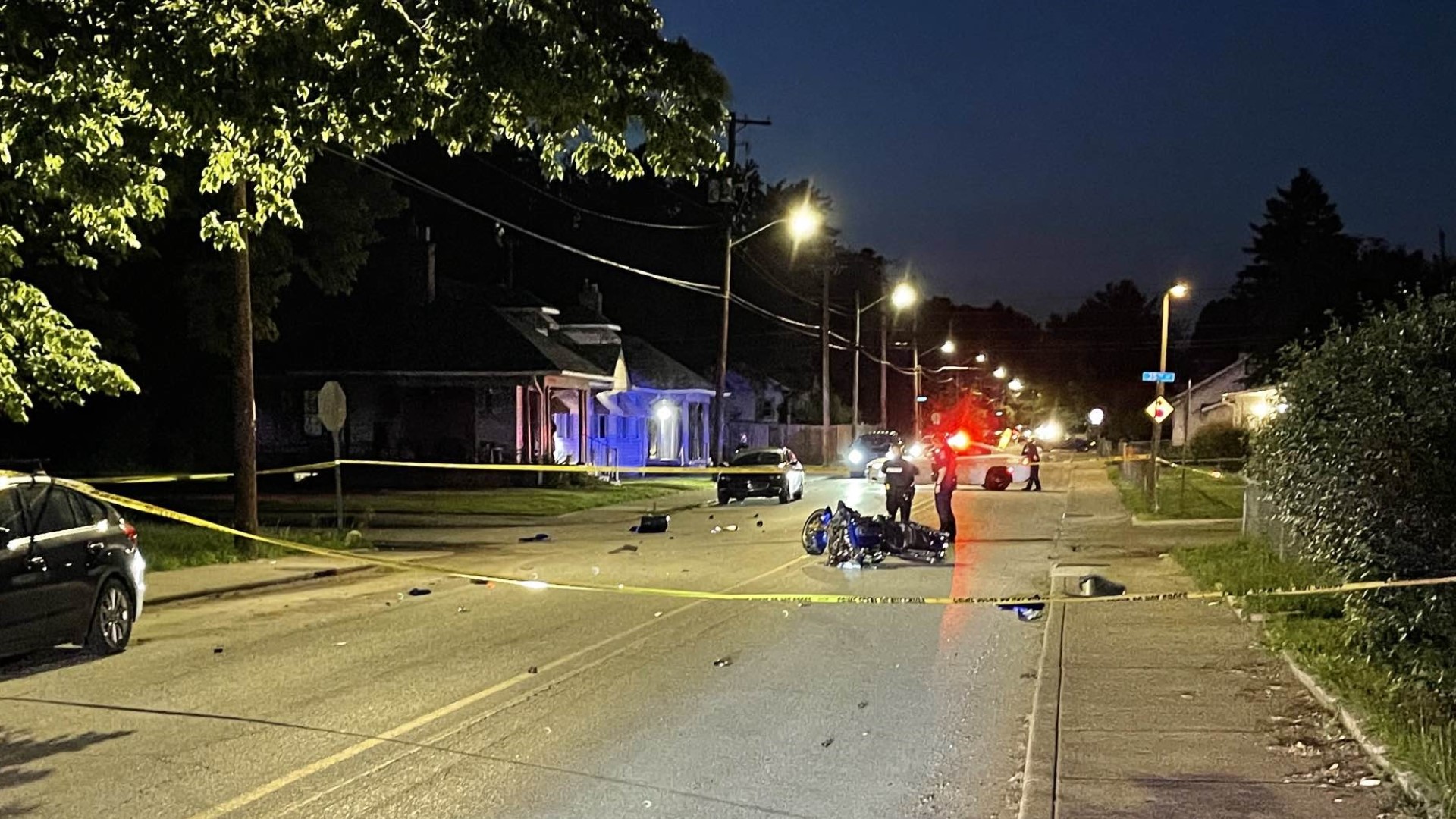 IMPD: 1 Seriously Injured In Near-north Side Motorcycle Crash | Wthr.com