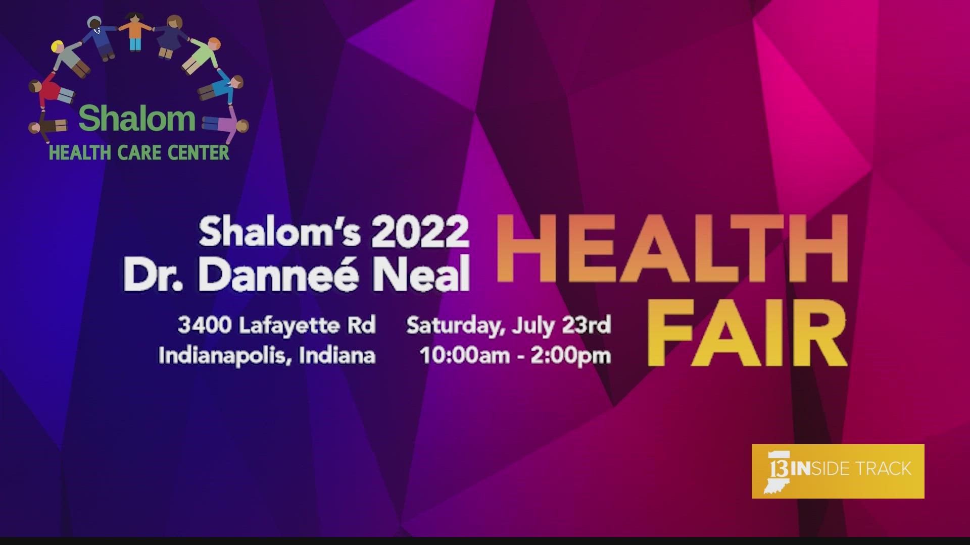 Vision, dental, glucose, and cholesterol are just a few of the free screenings available from Shalom Health Care Center at the July 23 Health Fair in Indianapolis