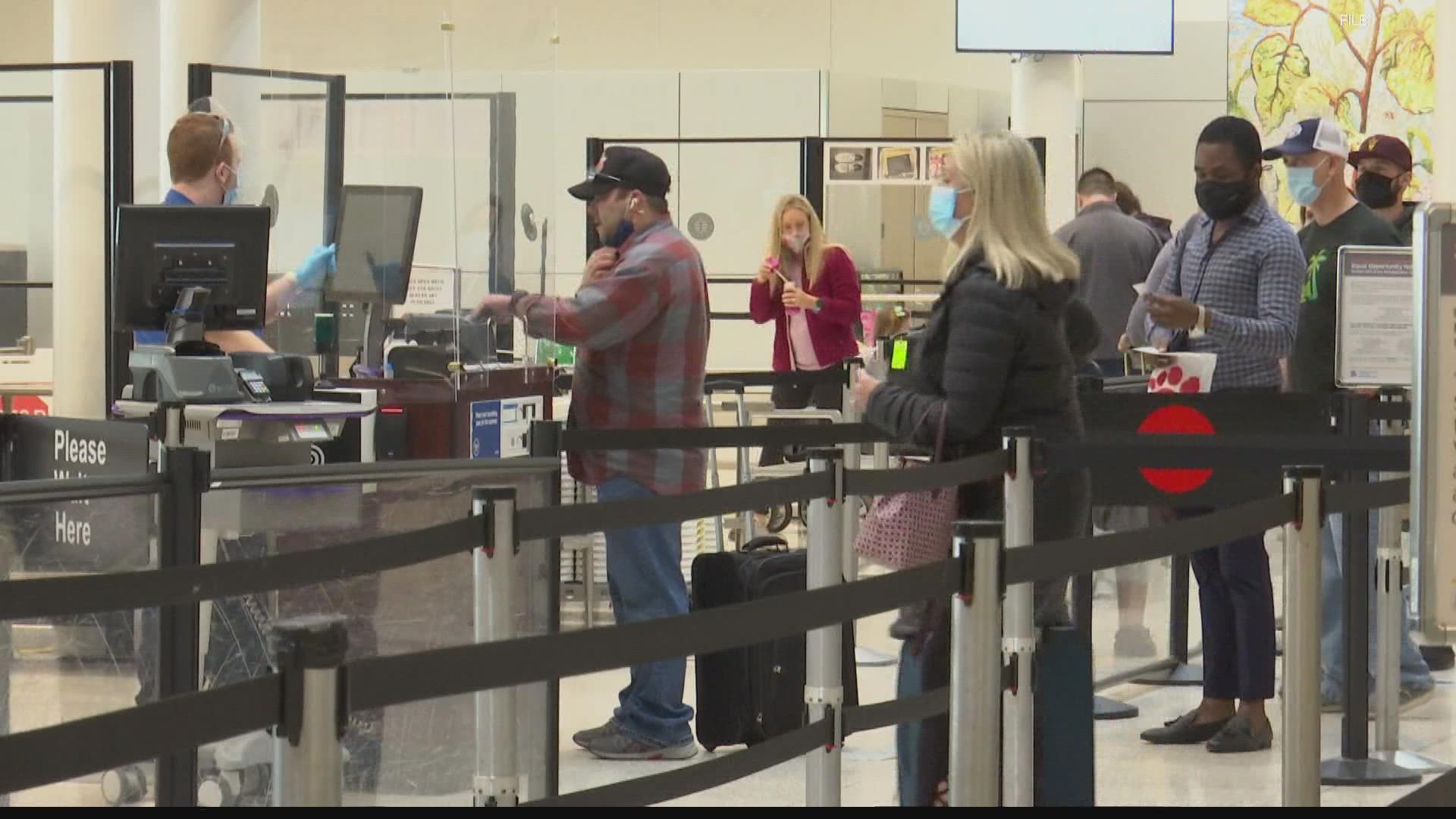 A TSA whistleblower tells WTHR he and some team members have been coming to work sick to make extra cash.