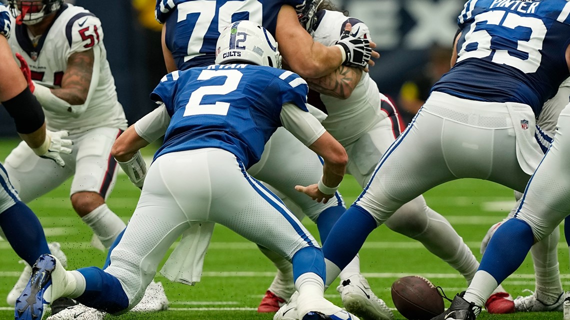 Colts vs. Texans: Colts showed up in Houston, but not many fans did