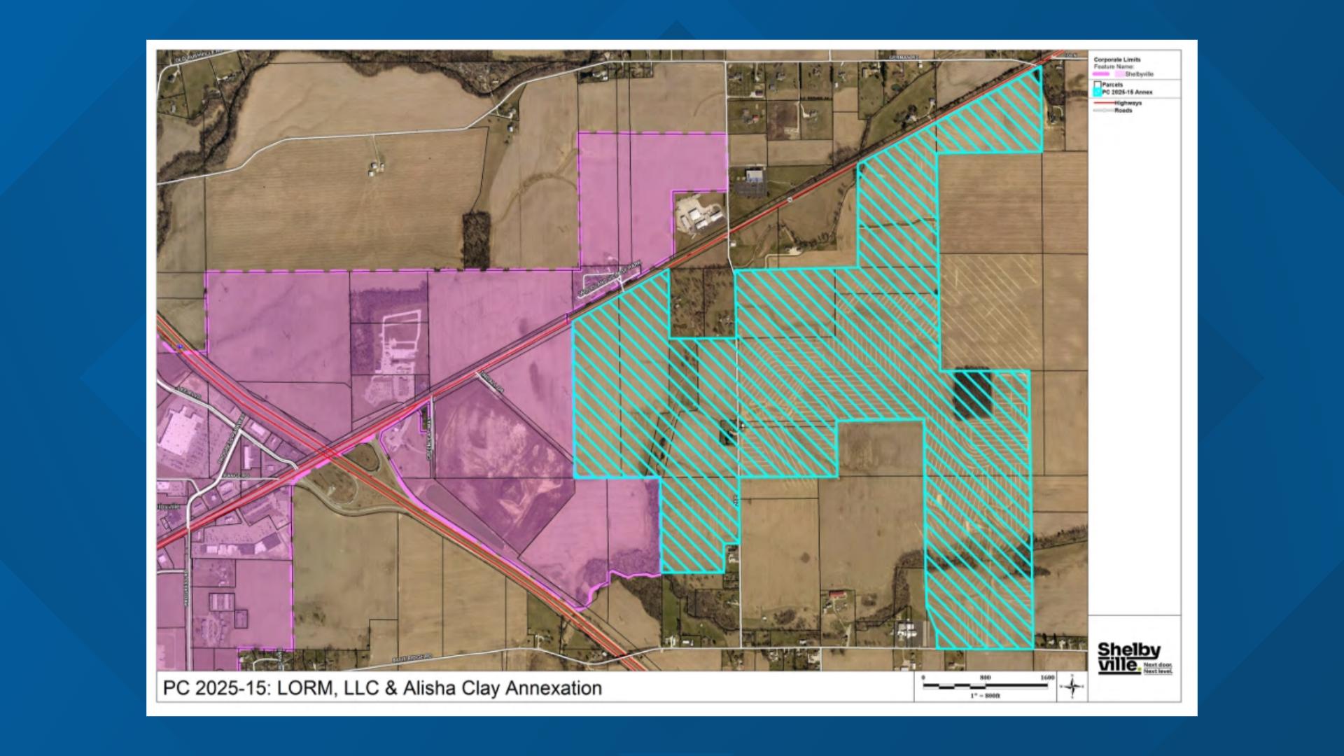 Shelbyville council approves annexation plan for data center project ...