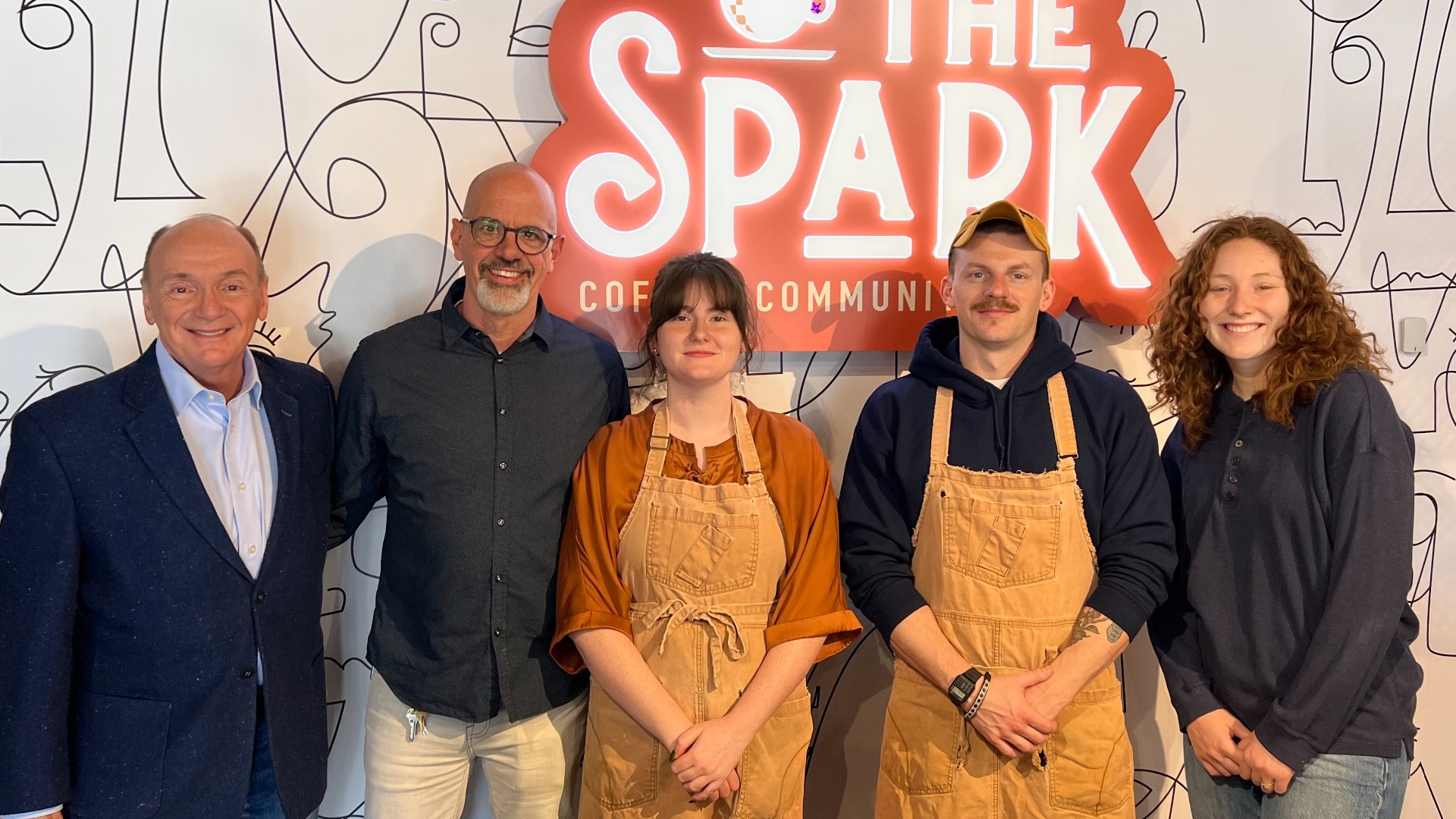 The Spark is a coffee shop in downtown Speedway that serves up a heaping dose of coffee, baked goods and community.