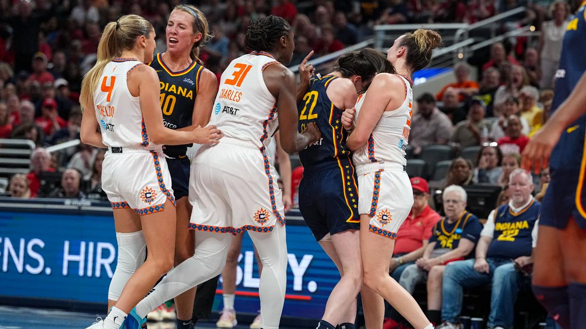 Marina Mabrey’s foul on Caitlin Clark upgraded to Flagrant-2 Marina Mabrey’s foul on Caitlin Clark upgraded to Flagrant-2