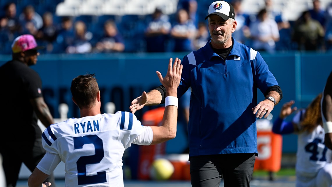 Ryan surprised, hopeful after getting benched by Colts