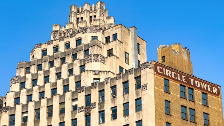 $40 million being invested to redevelop historic Circle Tower in downtown Indianapolis into Marriott hotel