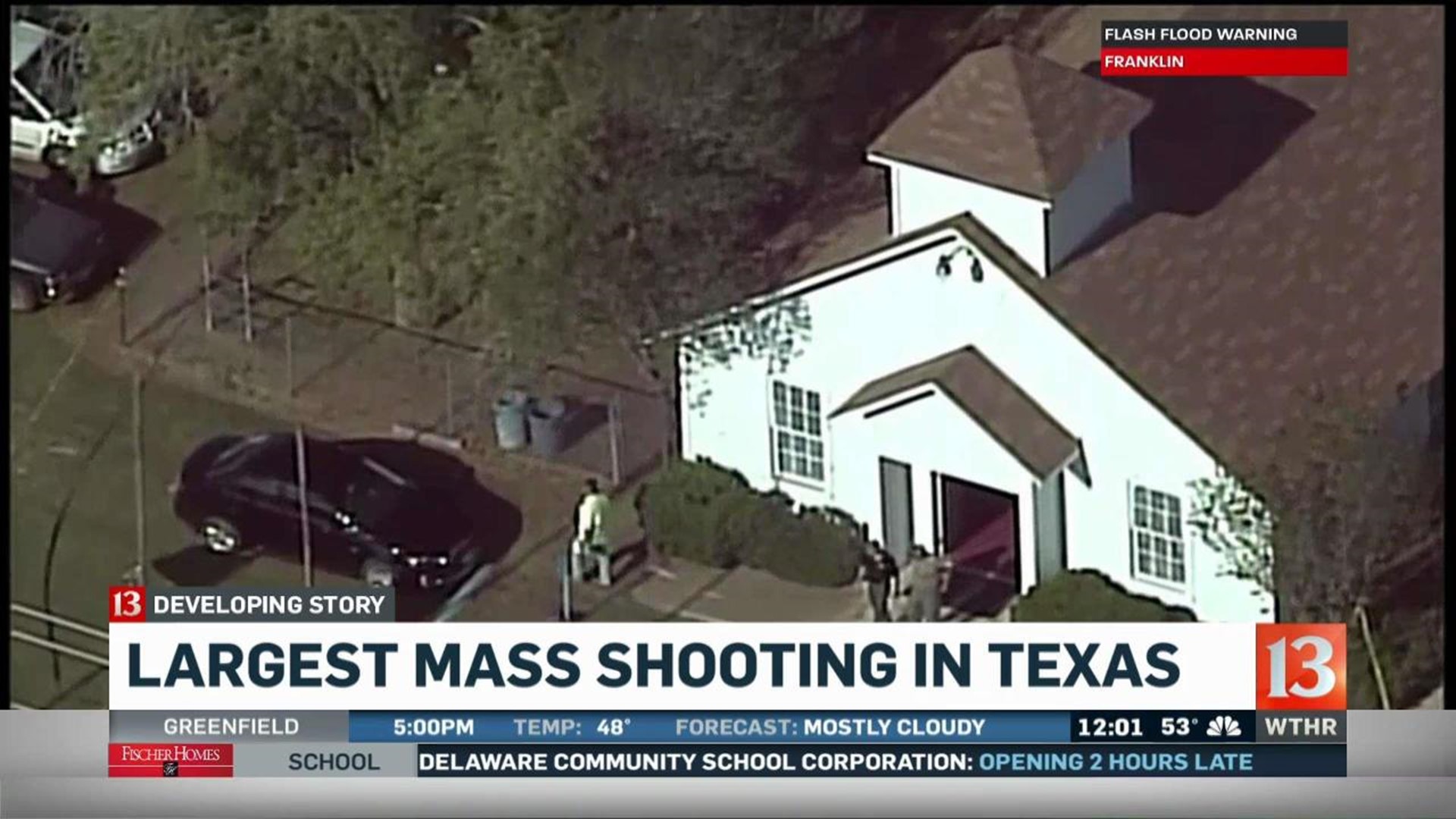 26 killed in shooting at Texas church