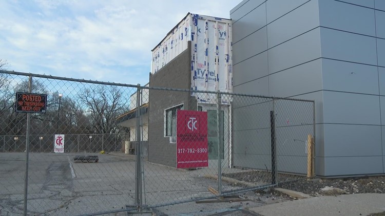 Trespassers delay construction on new west Indy animal hospital