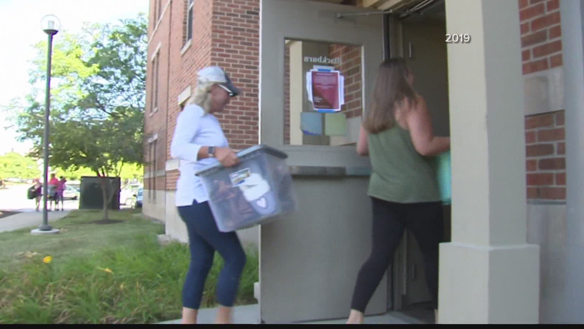 Colleges are looking for creative ways to house students this fall. IU says it has a room for every student but it also has some help in the community.