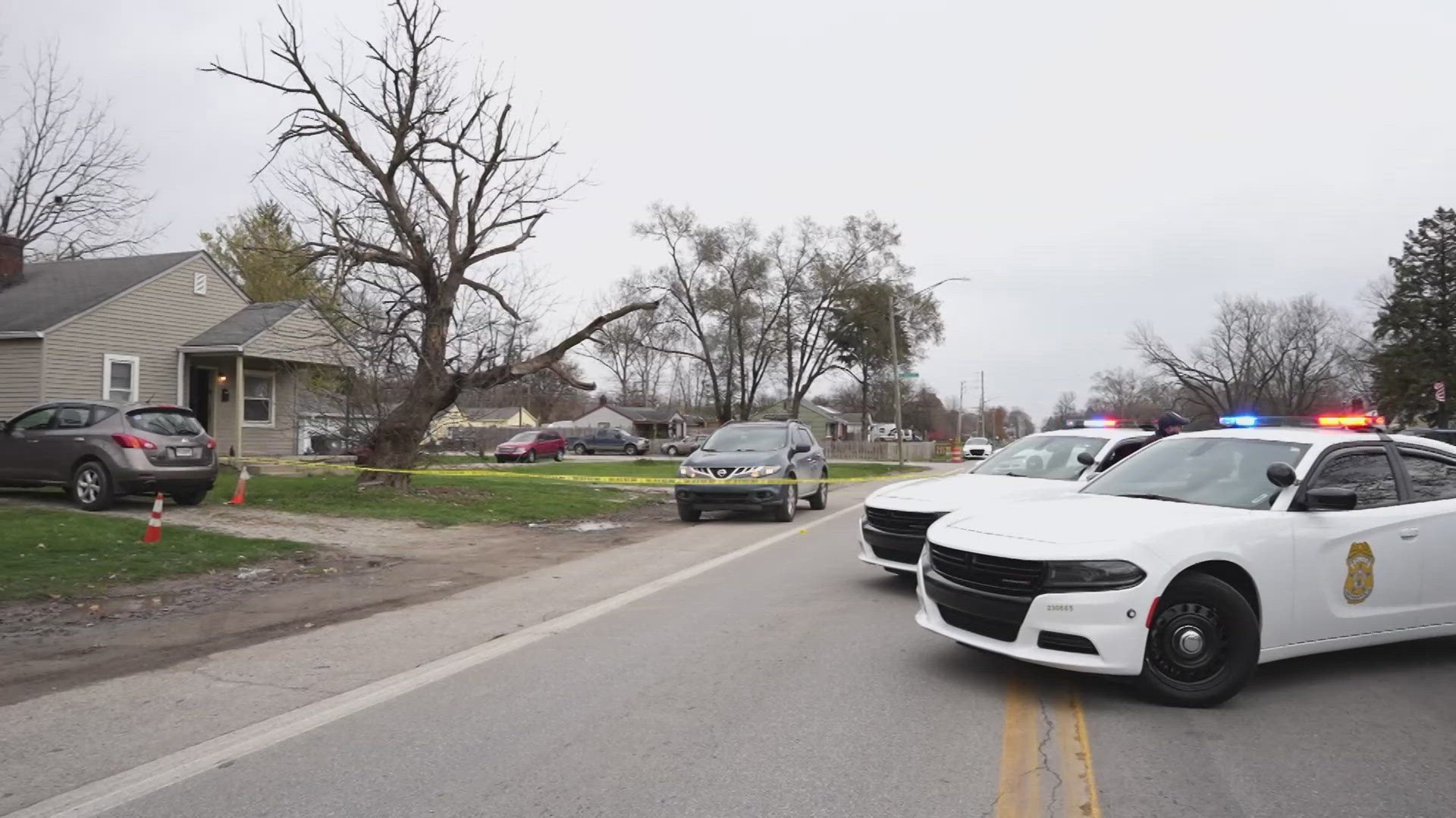 A child is in critical condition after being shot near 21st Street and Emerson Avenue on the east side of Indianapolis.