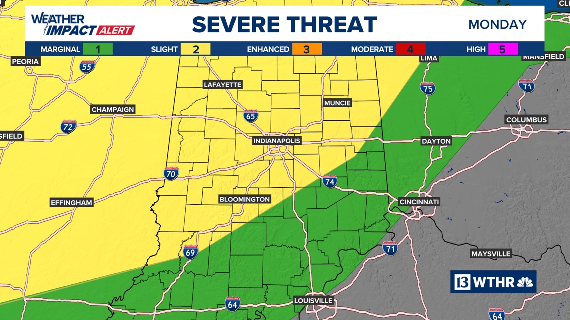 Potentially severe storms Monday, Tuesday prompt Weather Impact Alerts | 13Weather Blog