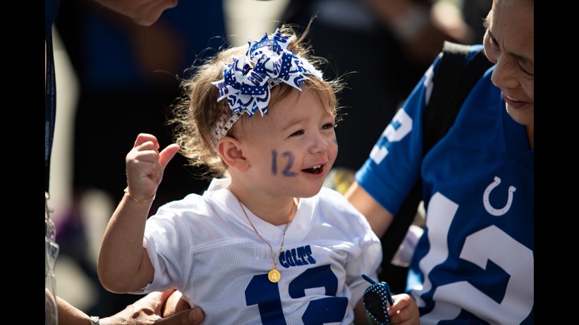 Family fun at the Colts preseason game