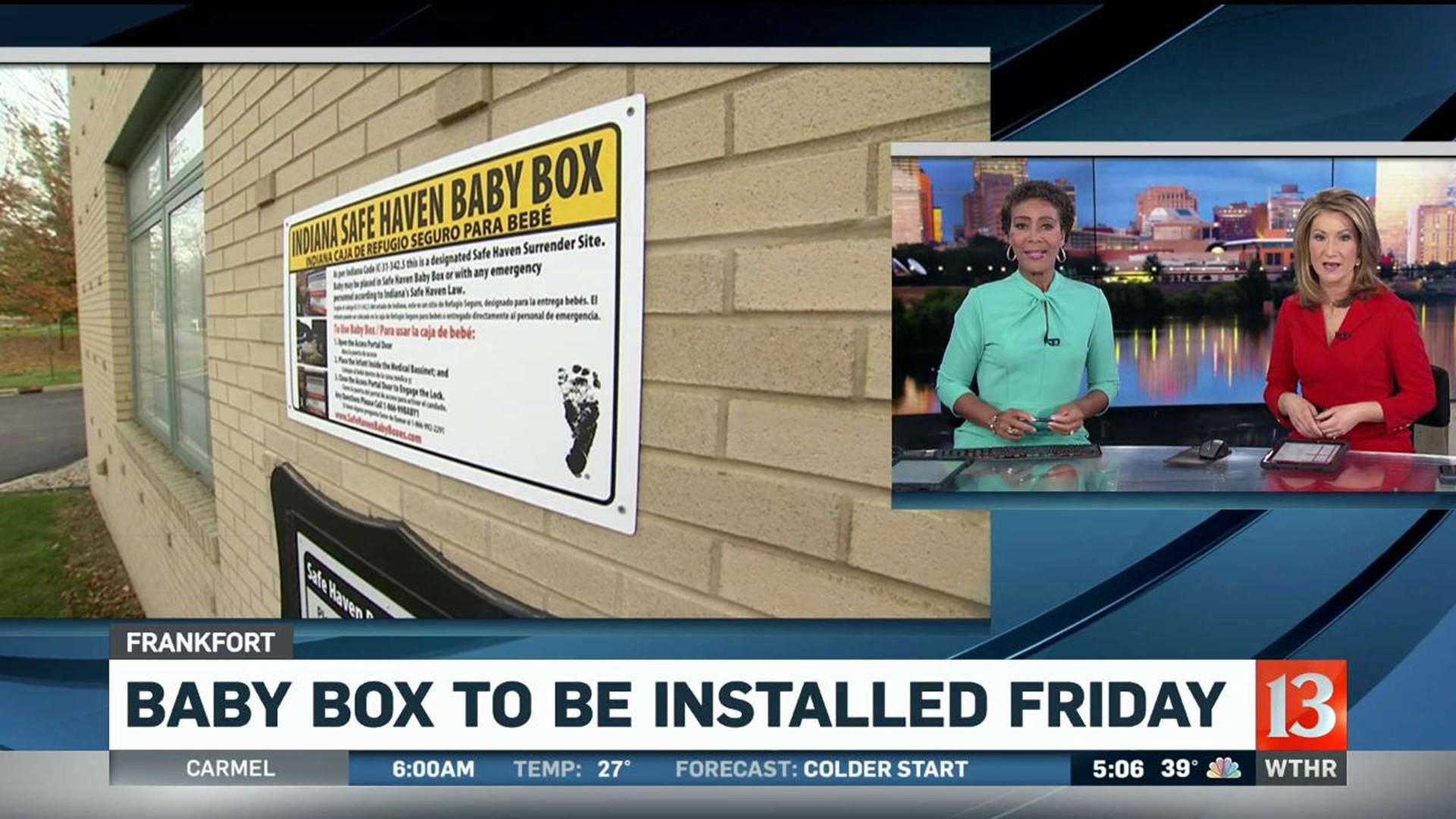 Baby box to be installed in Frankfort