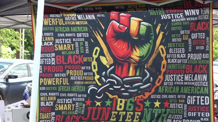 Hoosiers celebrate Juneteenth at Indianapolis block party