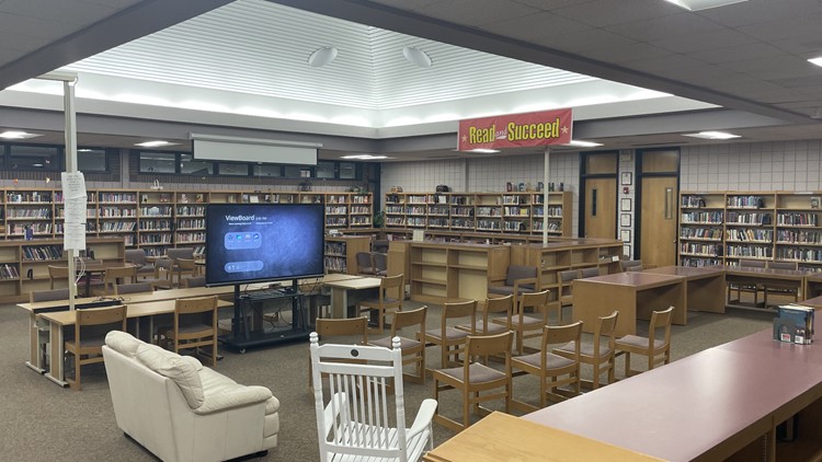 Delphi Middle School renames library in Abby and Libby's honor