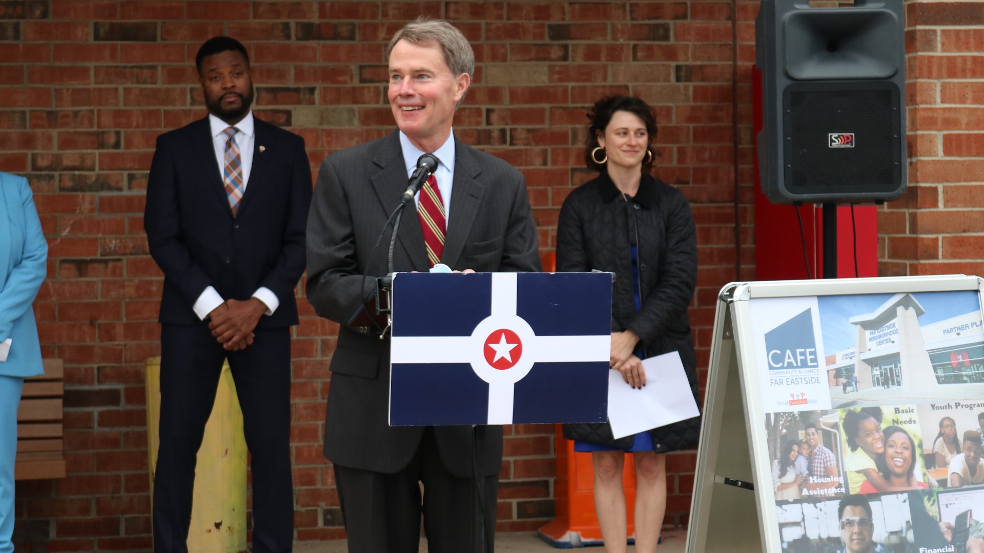 Indianapolis leaders named their seventh Lift Indy neighborhood during a ceremony on Wednesday.