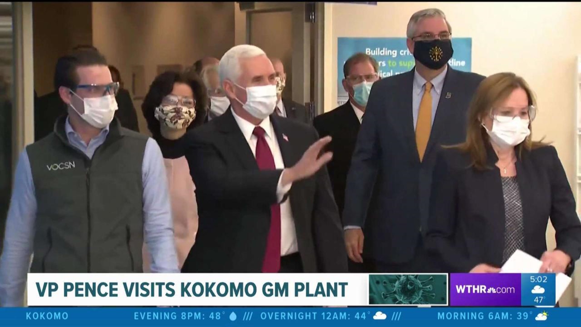 VP Pence visits Kokomo GM plant