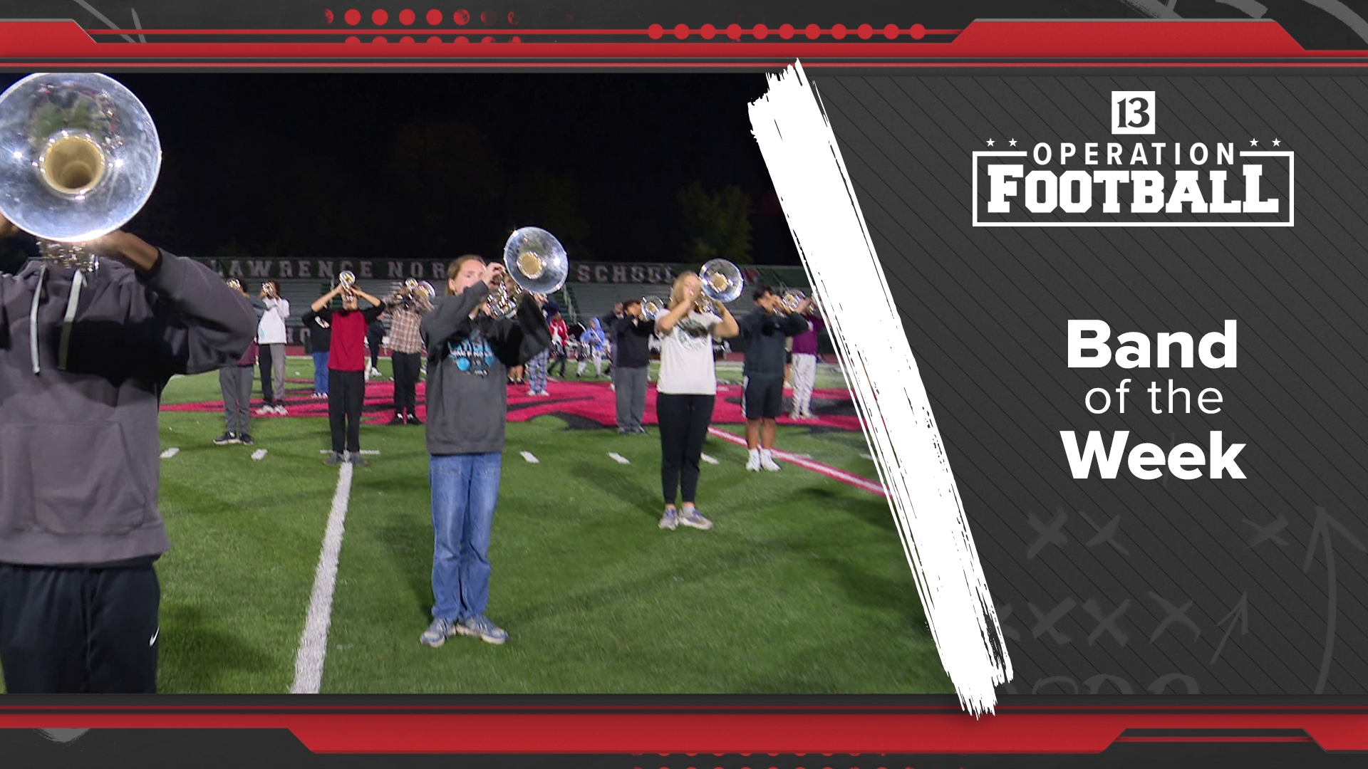 Check out the Marching Pride of Lawrence Township's performance!