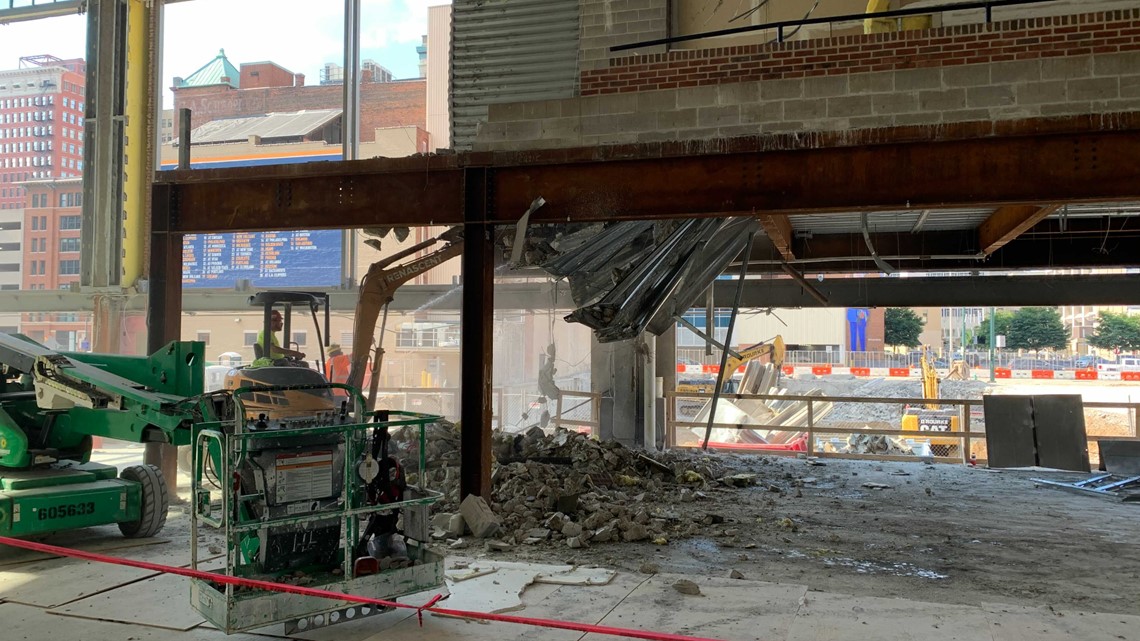 Bankers Life Fieldhouse renovations underway