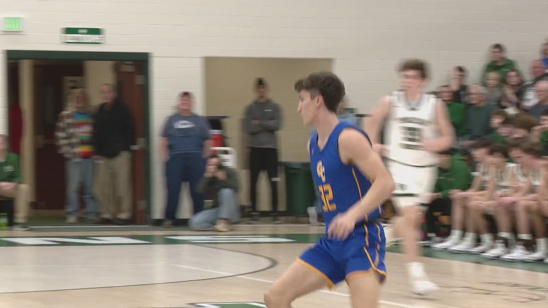 Greenfield Central's season record remains unblemished with the win at Pendleton Heights.