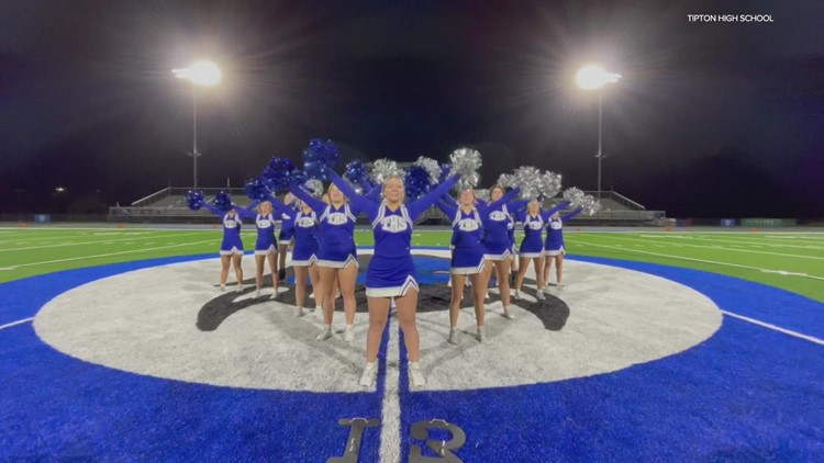 Operation Football Cheerleaders of the Week: Tipton High School