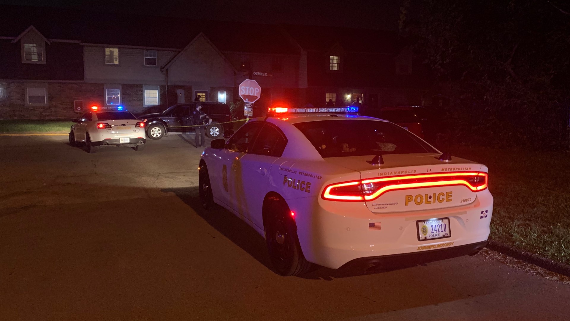 Police were called to the 6100 block of Cheshire Road just before 10 p.m.