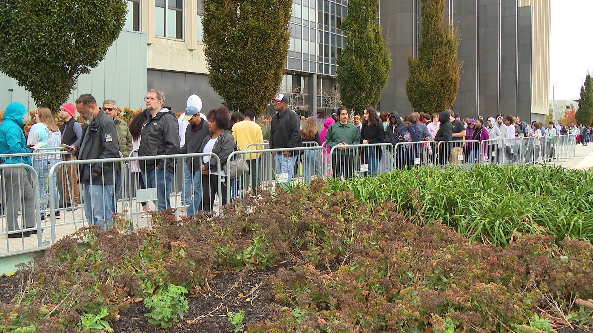 There were long lines for the final day of early voting.