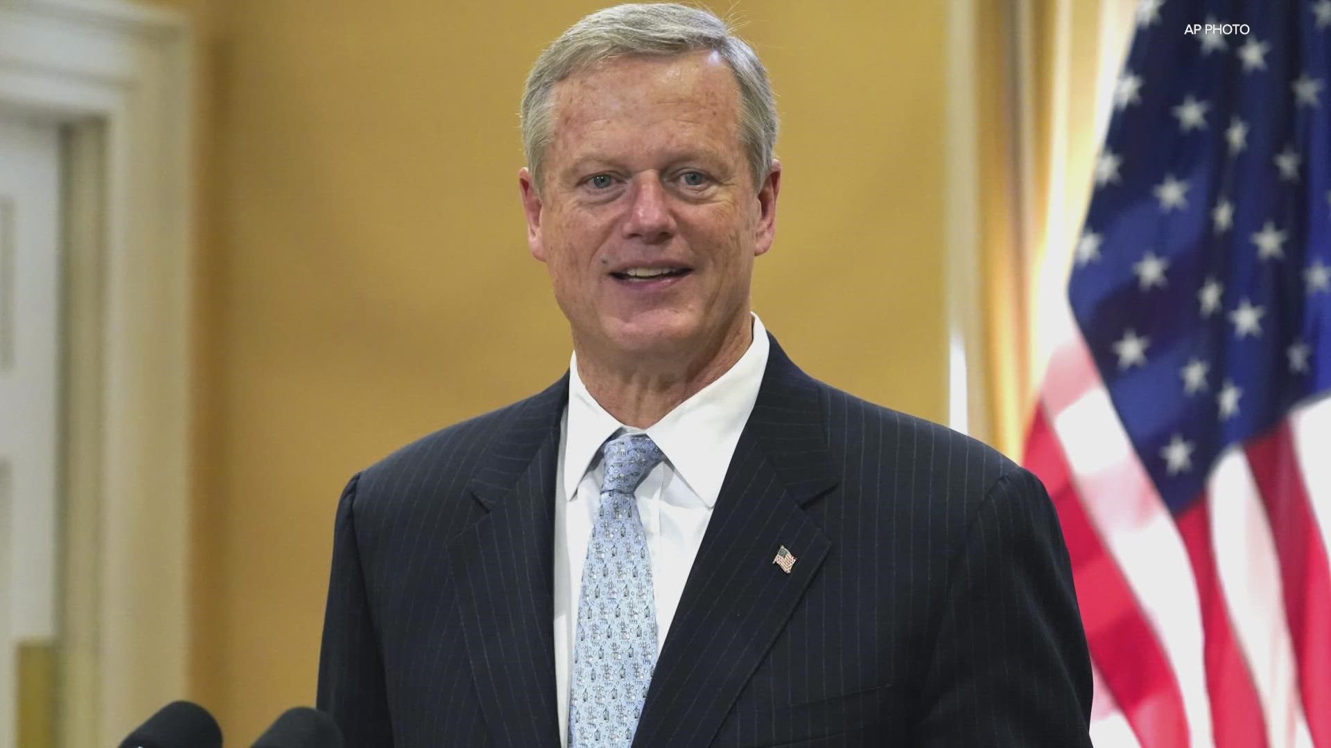 Outgoing Massachusetts Governor Charlie Baker is going to be the next president of the NCAA. Baker leaves office on Jan. 5.