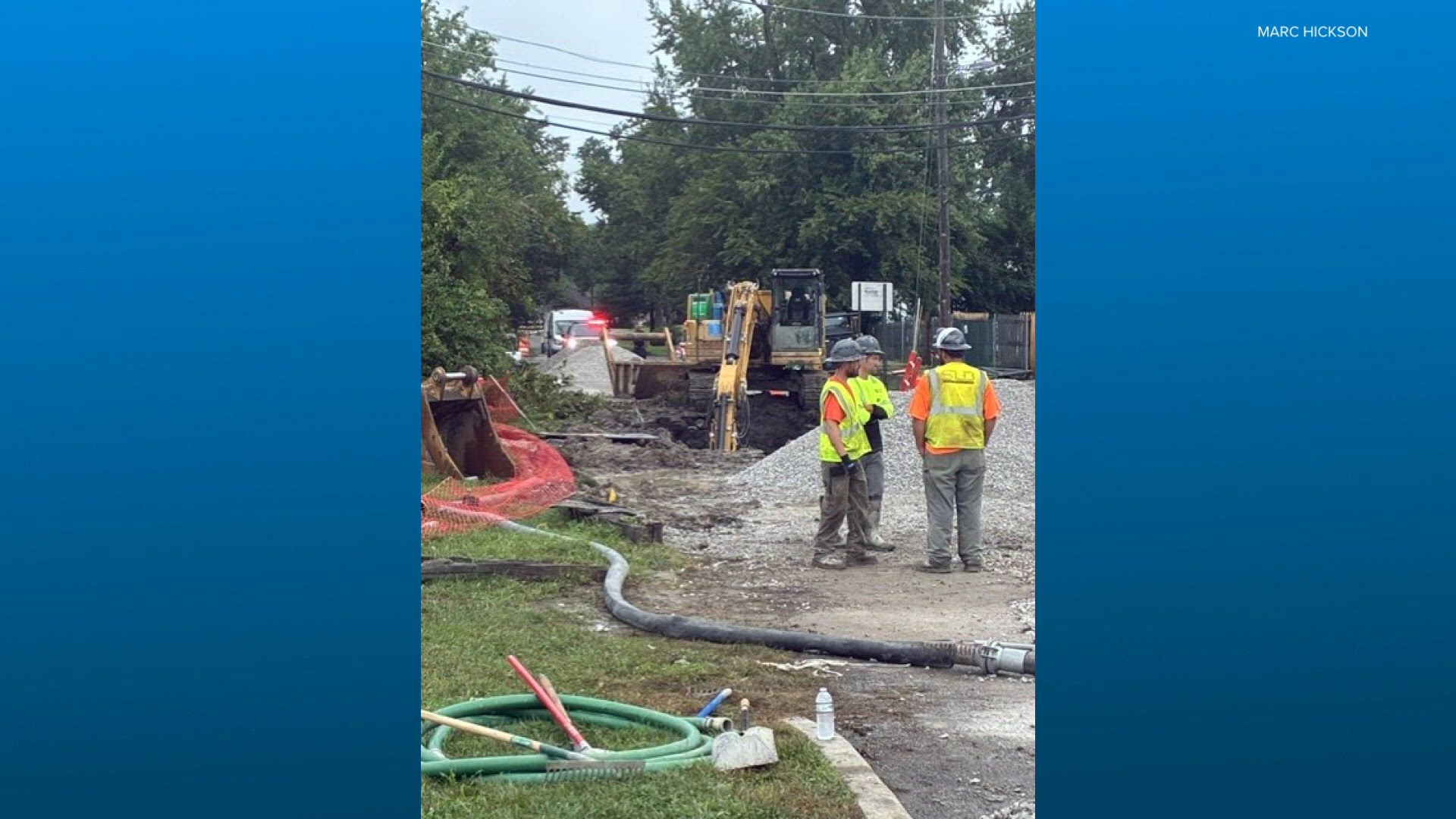 Businesses evacuated in Lawrence after gas line break | wthr.com
